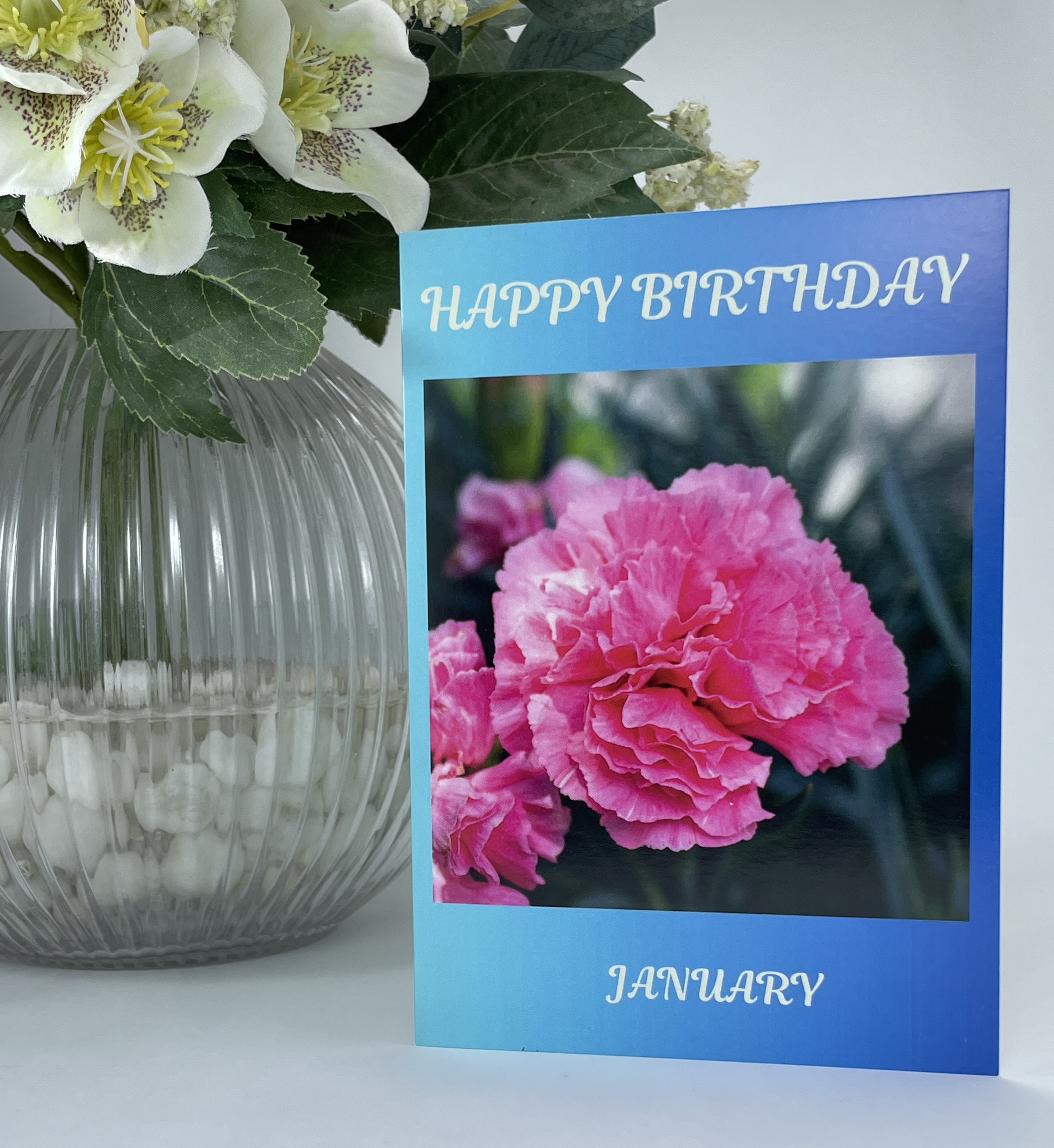 January Birth Flower Card - Image 2