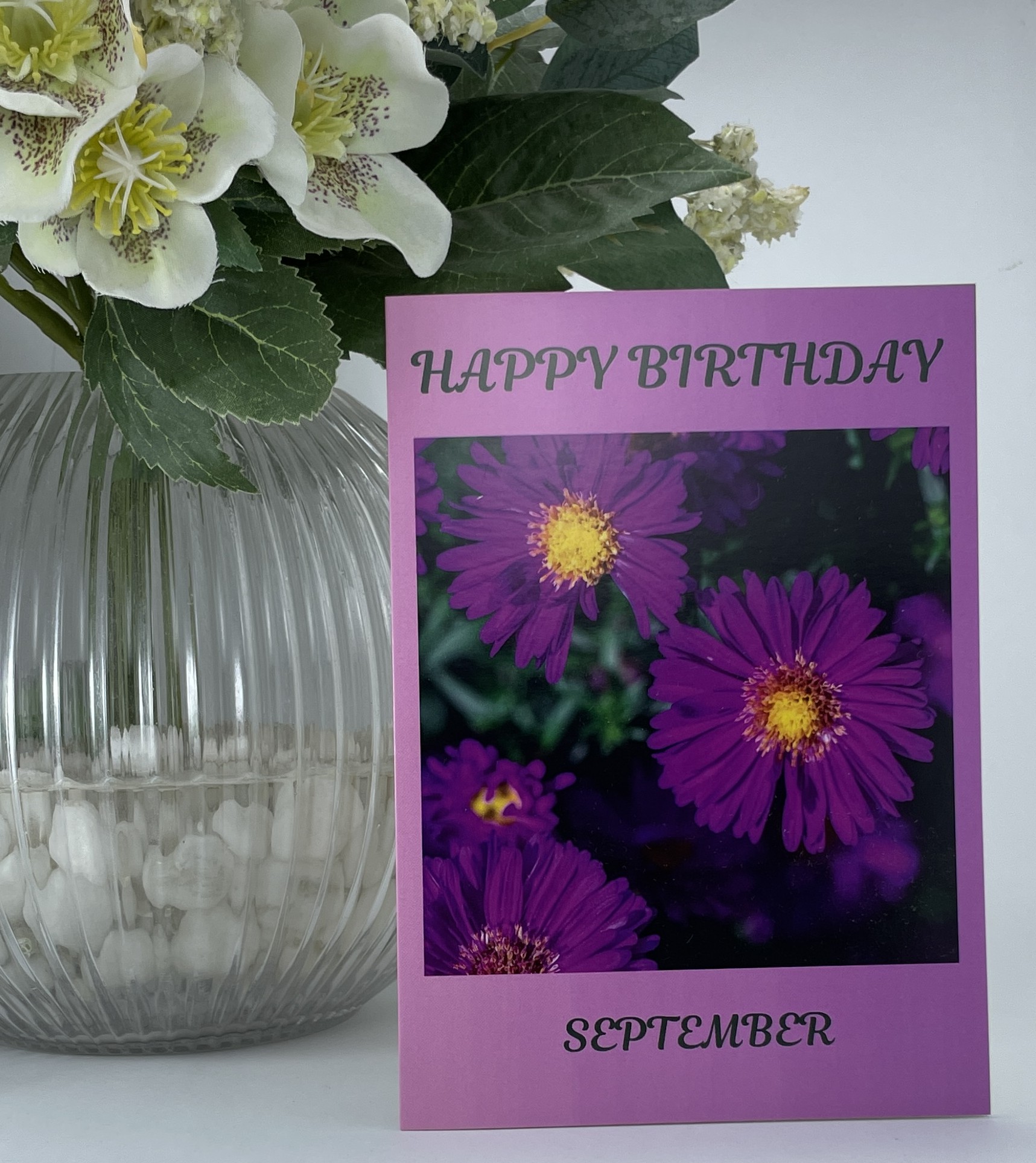 September Birth Flower Card - Image 2